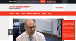 Desktop Screenshot of derekvaughanmep.org.uk